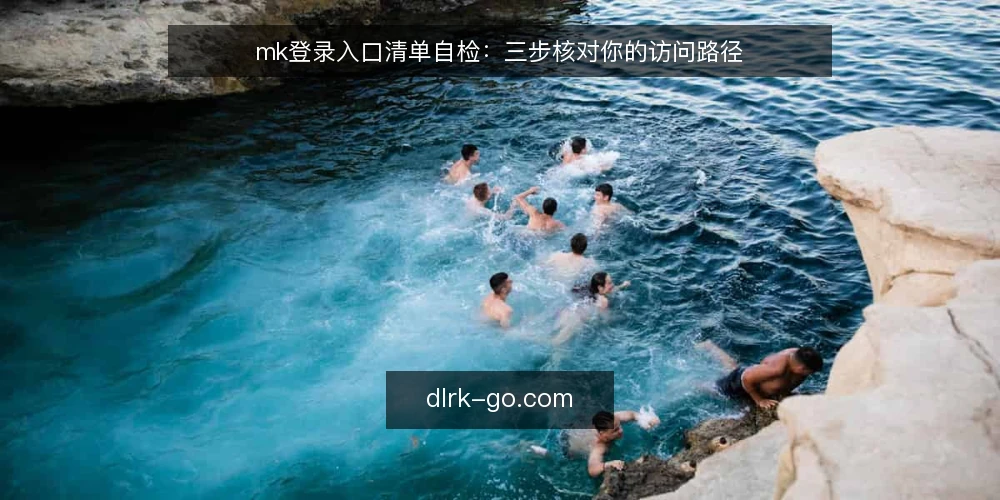 mk登录入口清单自检:三步核对你的访问路径 — 场景设定:从一次访问卡顿说起 配图
