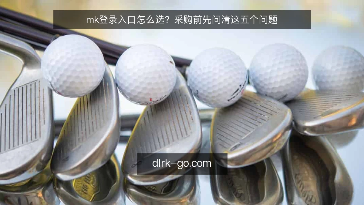 mk登录入口怎么选?采购前先问清这五个问题
